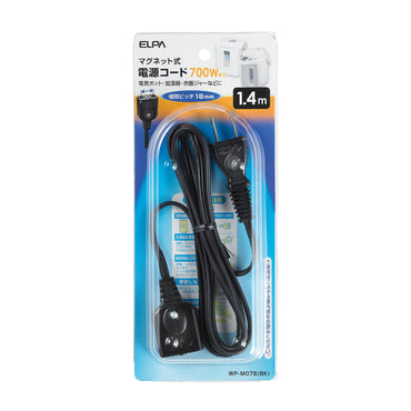 WP-M07B(BK)_1016300_ポット用コード 7A_ELPA（エルパ・朝日電器）