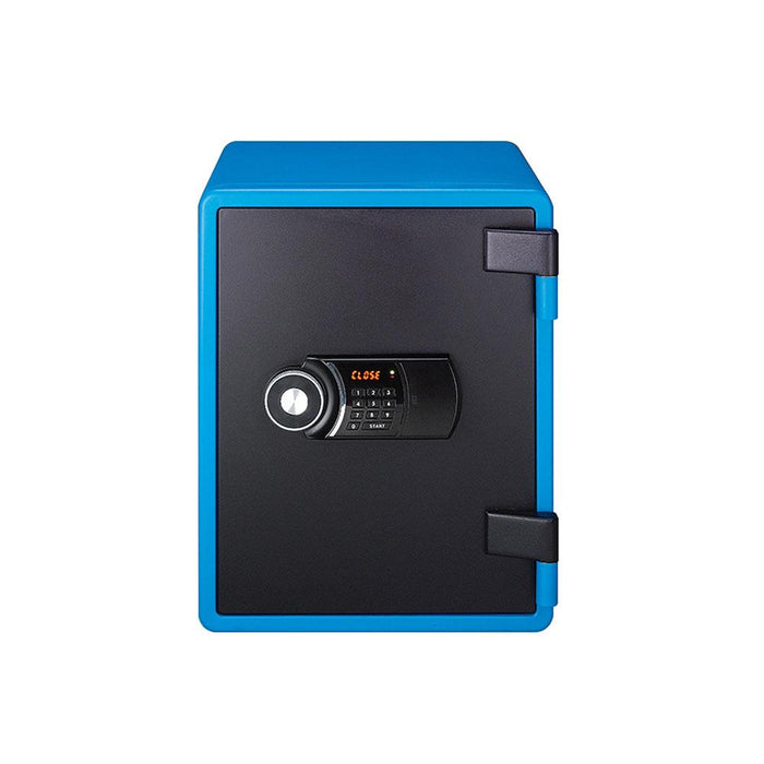 YES-031DBL_YES COLOR SAFE 家庭用耐火金庫 テンキータイプ（LCD画面付テンキーロック）41L 57kg_【送料・設置料見積要】【代引不可】【メーカー直送】_EIKO（エーコー）