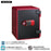 YES-031DRD_YES COLOR SAFE 家庭用耐火金庫 テンキータイプ（LCD画面付テンキーロック）41L 57kg_【送料・設置料見積要】【代引不可】【メーカー直送】_EIKO（エーコー）