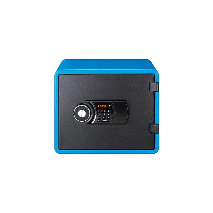 YESM-020BL_YES COLOR SAFE 家庭用耐火金庫 テンキータイプ（LCD画面付テンキーロック）21L 37kg_【送料・設置料見積要】【代引不可】【メーカー直送】_EIKO（エーコー）